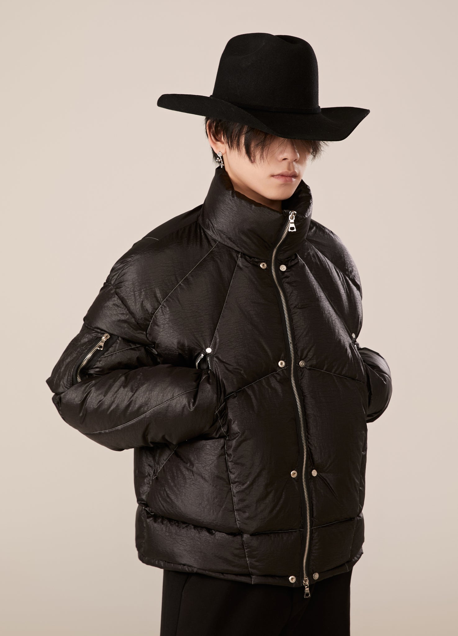 DP PARADIS X DRKLEI Aviator Down Jacket