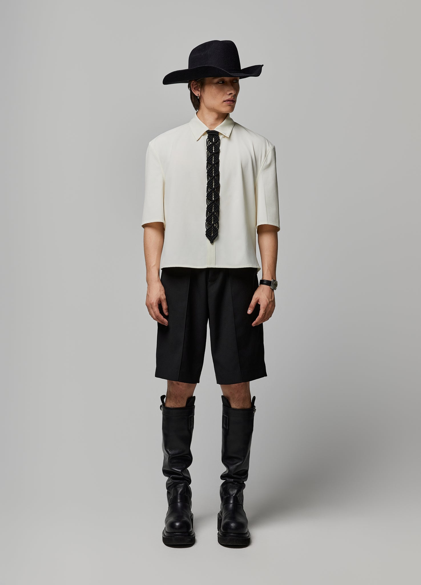 24SS H-Type Minimalist Shirt