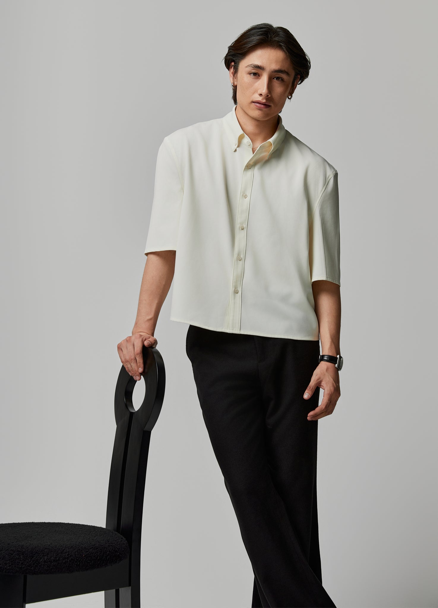 24SS H-Type Minimalist Shirt