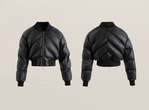 DP PARADIS 23AW Limited Edition Geometric Down Jacket