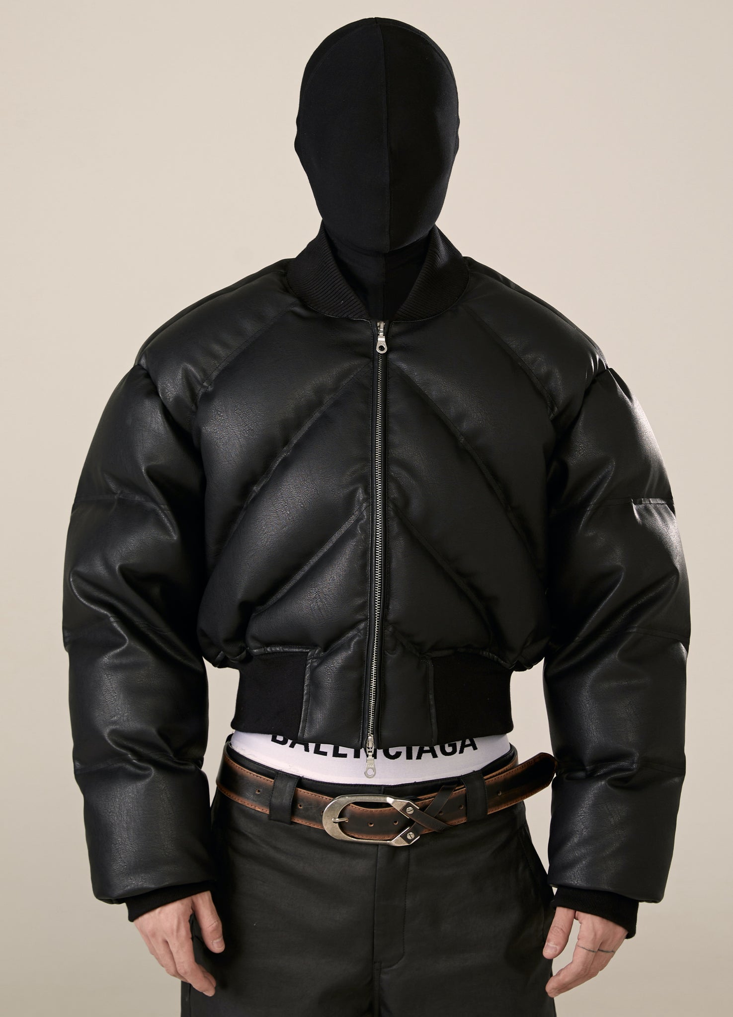 DP PARADIS 23AW Limited Edition Geometric Down Jacket